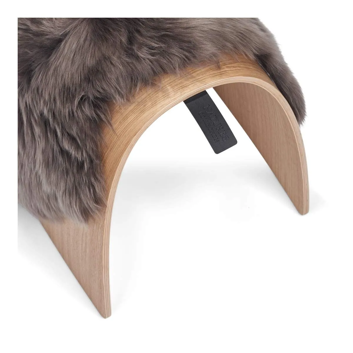 Sheep Stool Cover | Long Wool