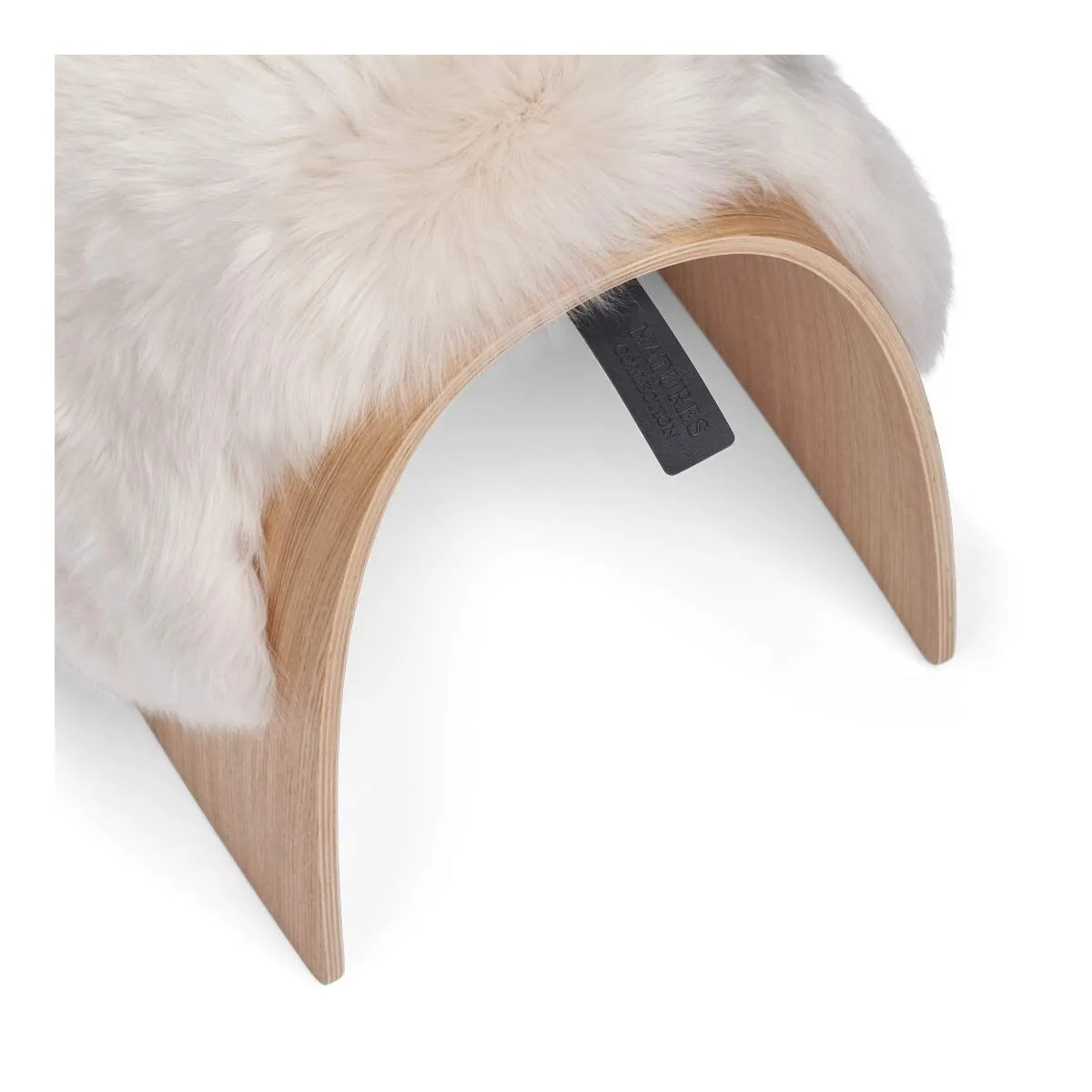 Sheep Stool Cover | Long Wool
