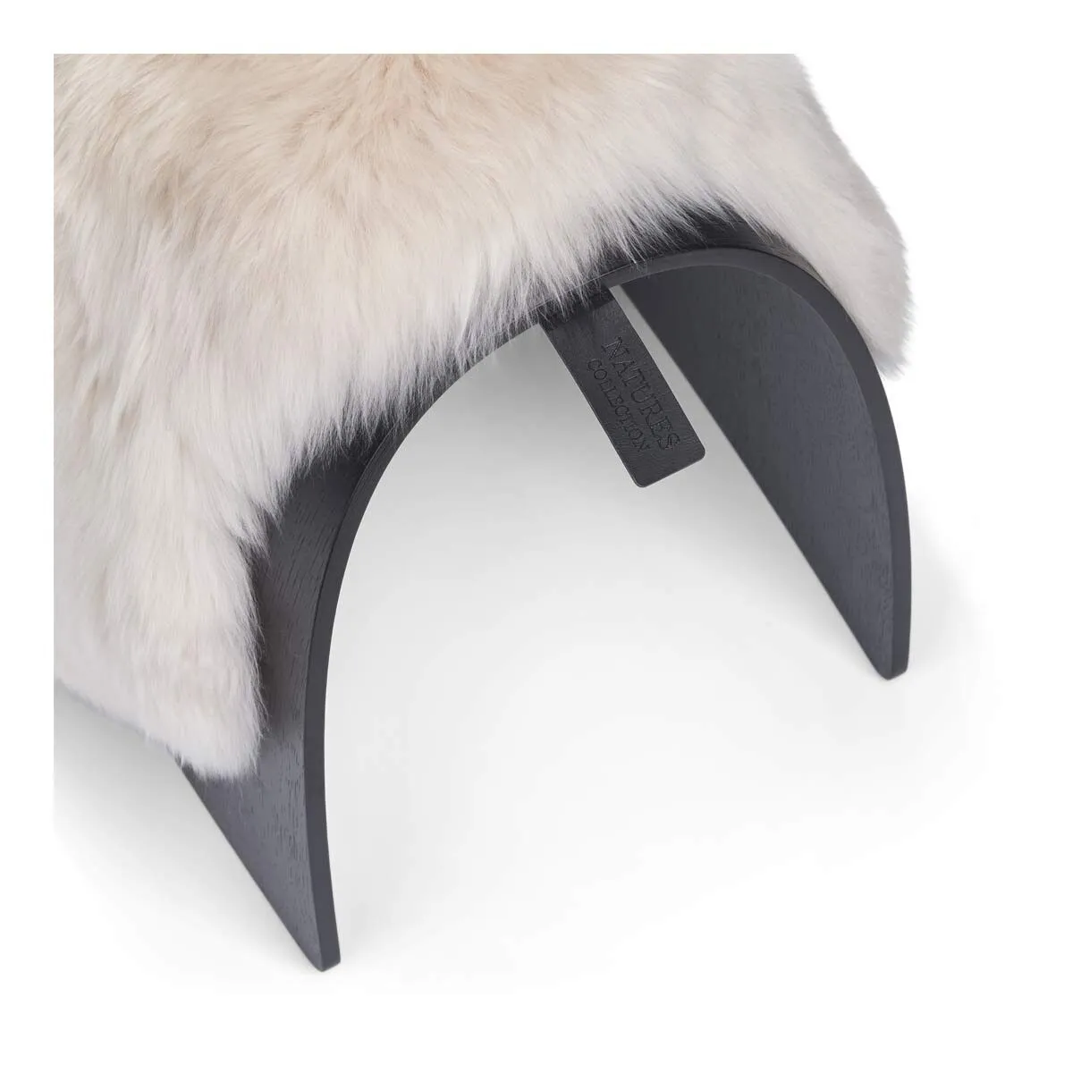 Sheep Stool Cover | Long Wool