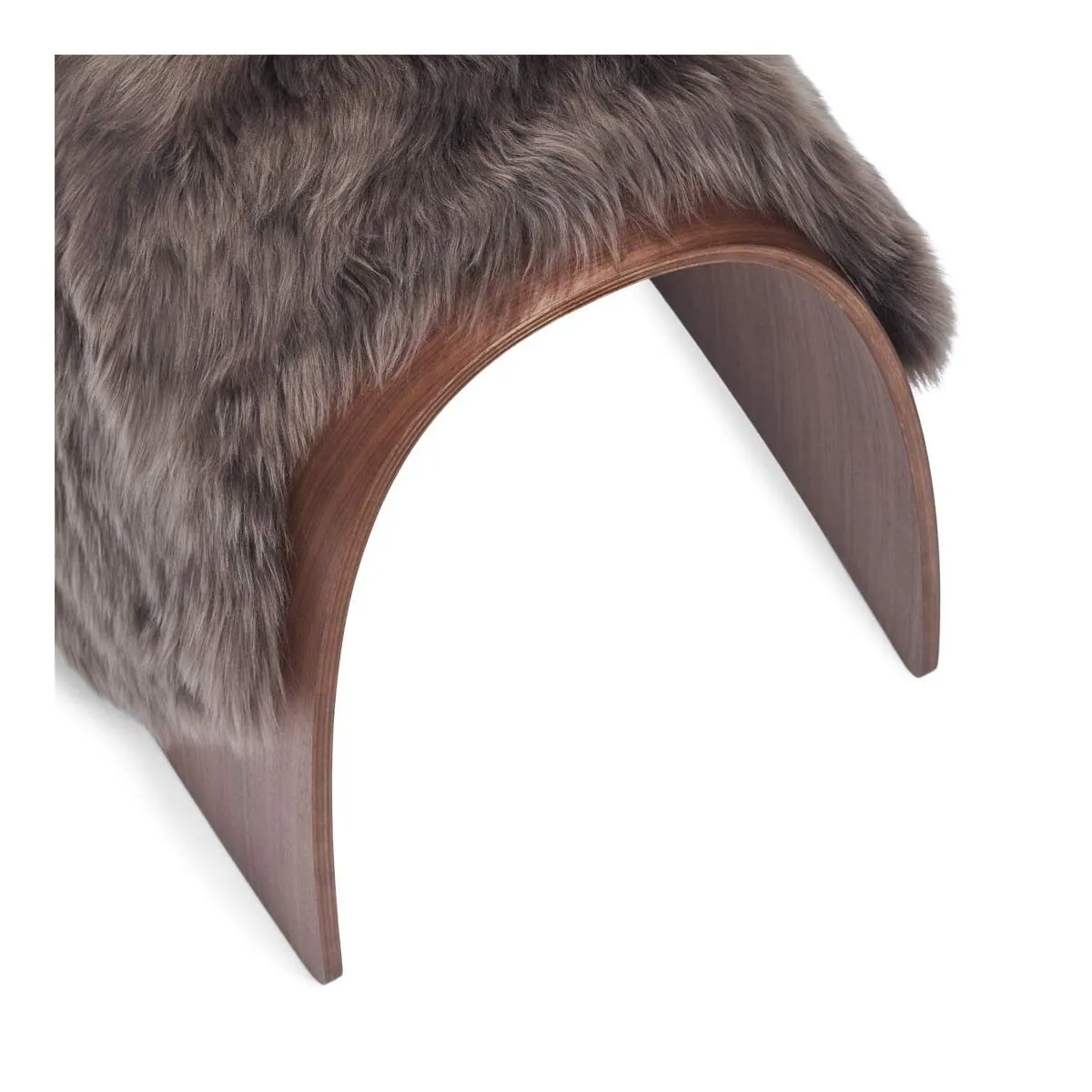Sheep Stool Cover | Long Wool
