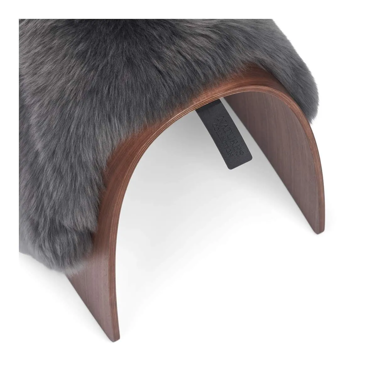 Sheep Stool Cover | Long Wool