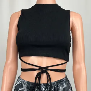 Shein Sleeveless Crop Top Small