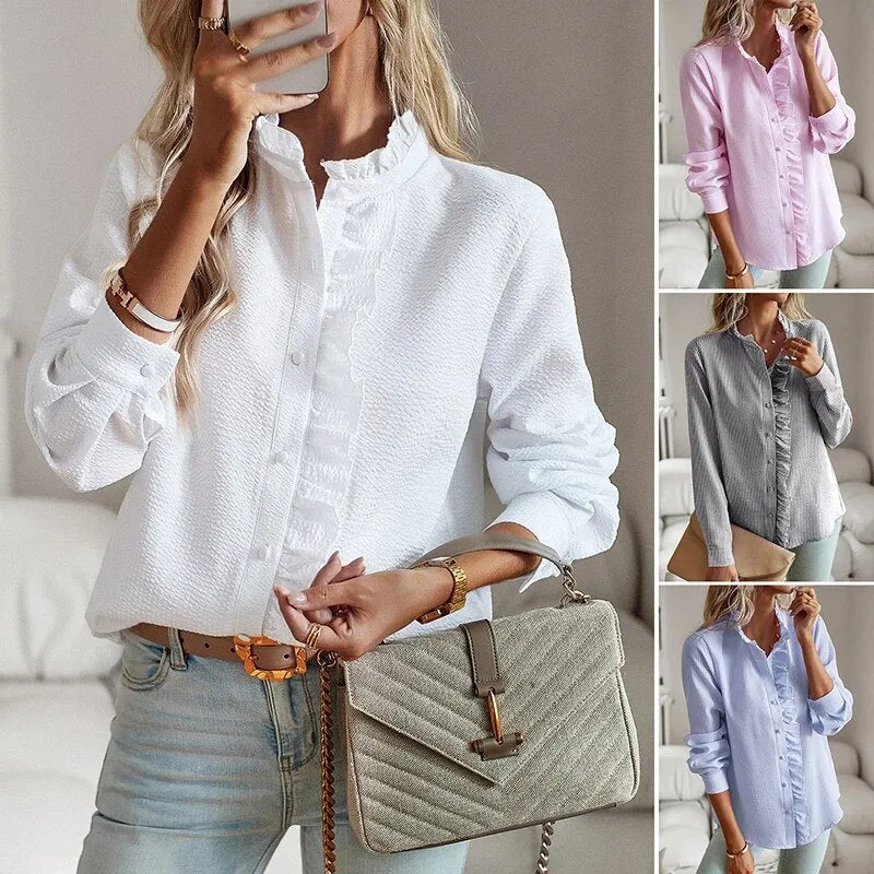 SHERIEL - ELEGANT COMFORTABLE BLOUSE
