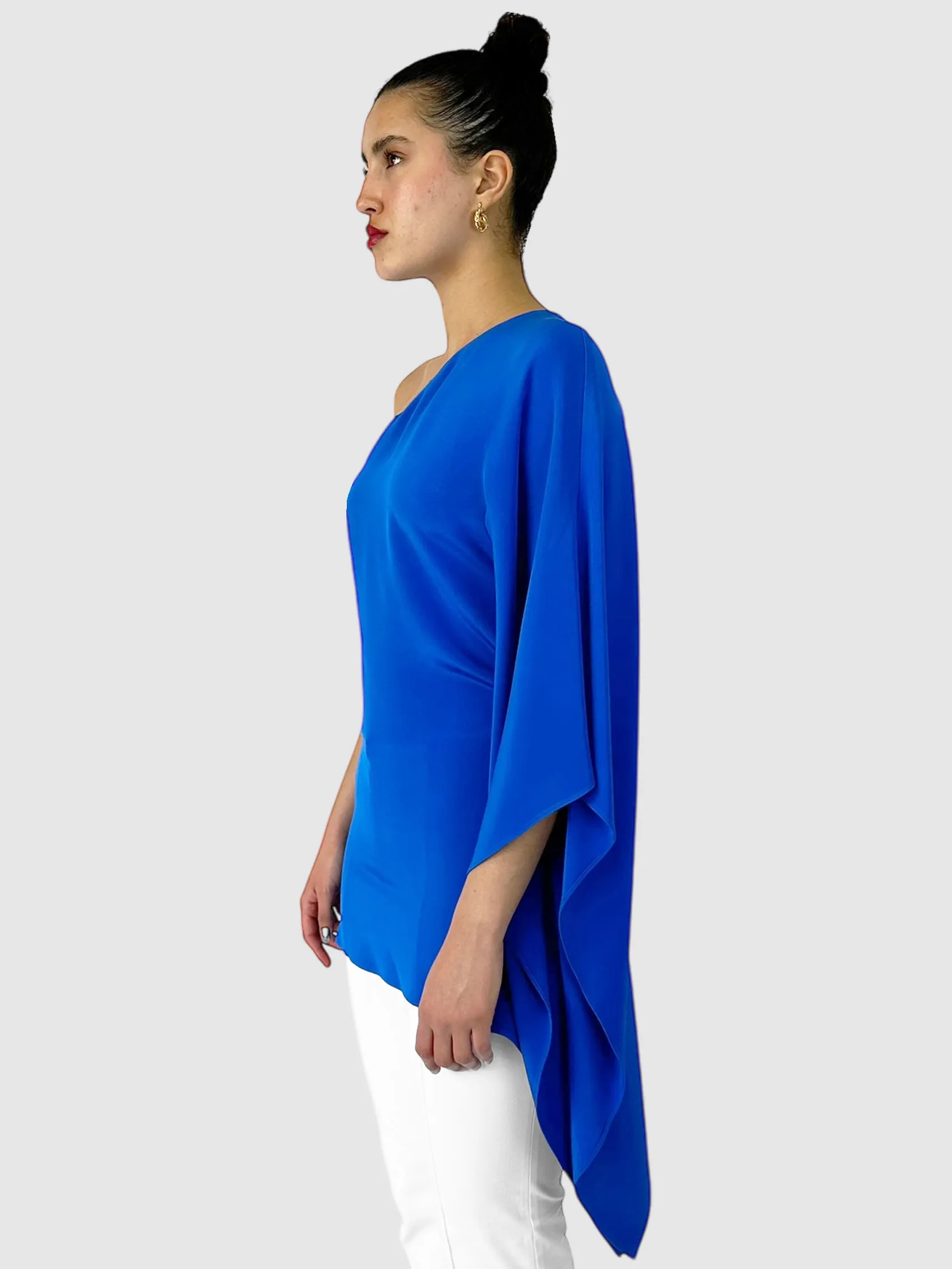 Silk Draped Top