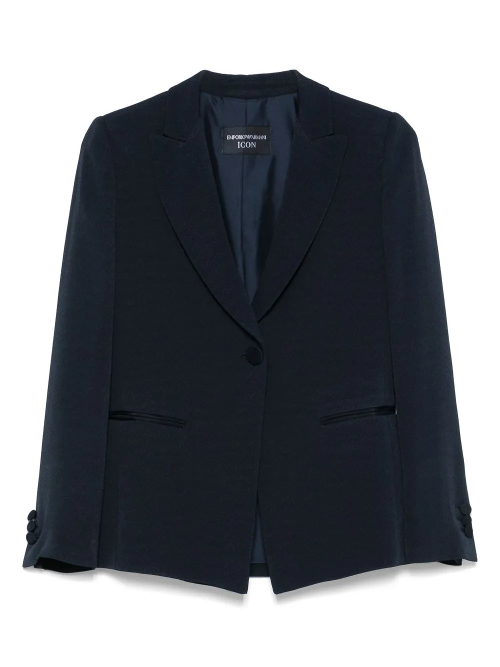 Single-breasted blazer jacket