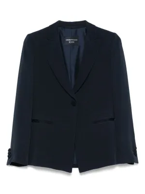 Single-breasted blazer jacket