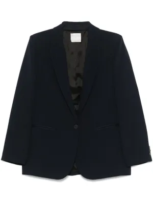 Single-breasted blazer jacket