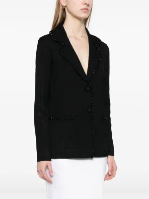 Single-breasted blazer jacket