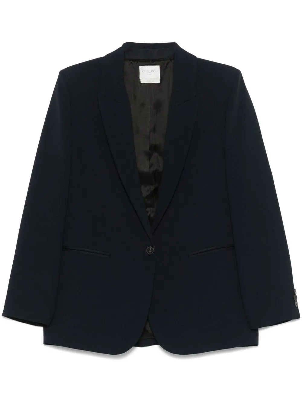 Single-breasted blazer jacket