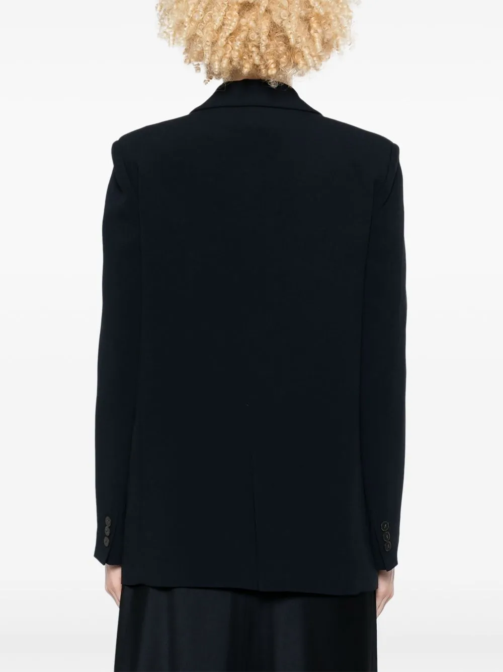 Single-breasted blazer jacket