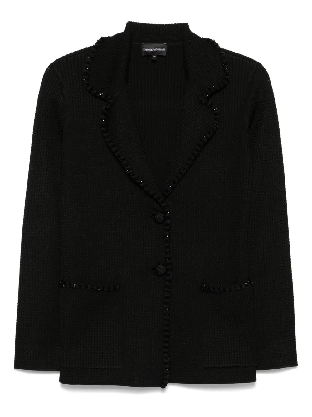 Single-breasted blazer jacket