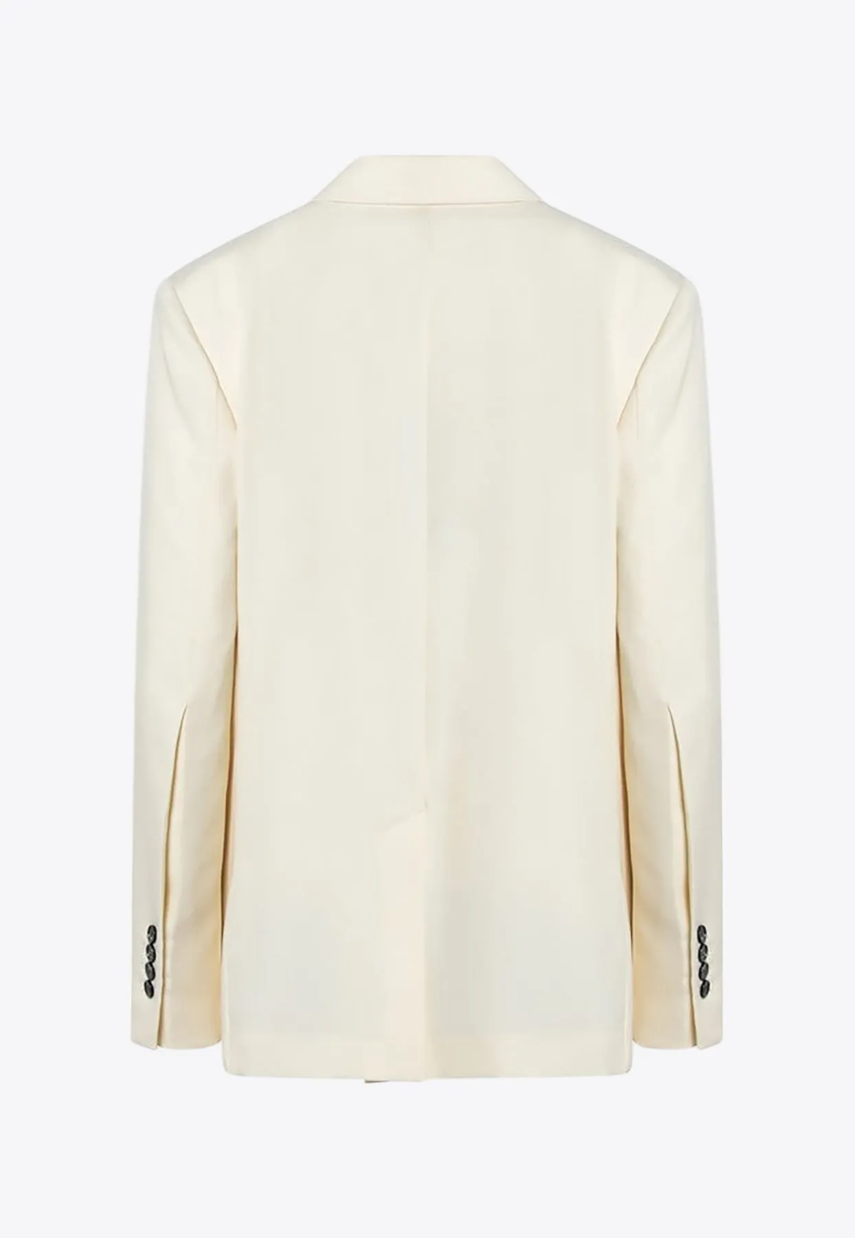 Single-Breasted Wool Jacket