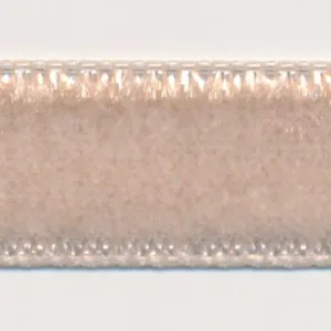 Single-Face Velveteen Ribbon #34 Olive Gray