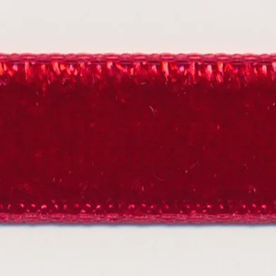 Single-Face Velveteen Ribbon #43 Garnet