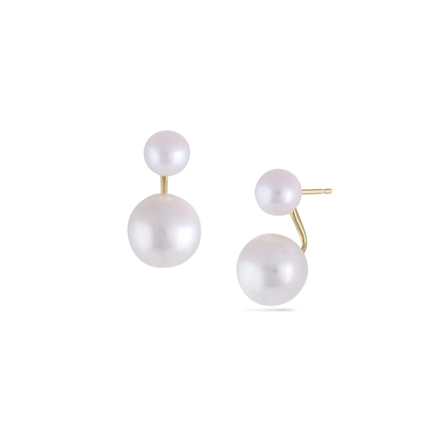 Single Pearl Ear Jacket
