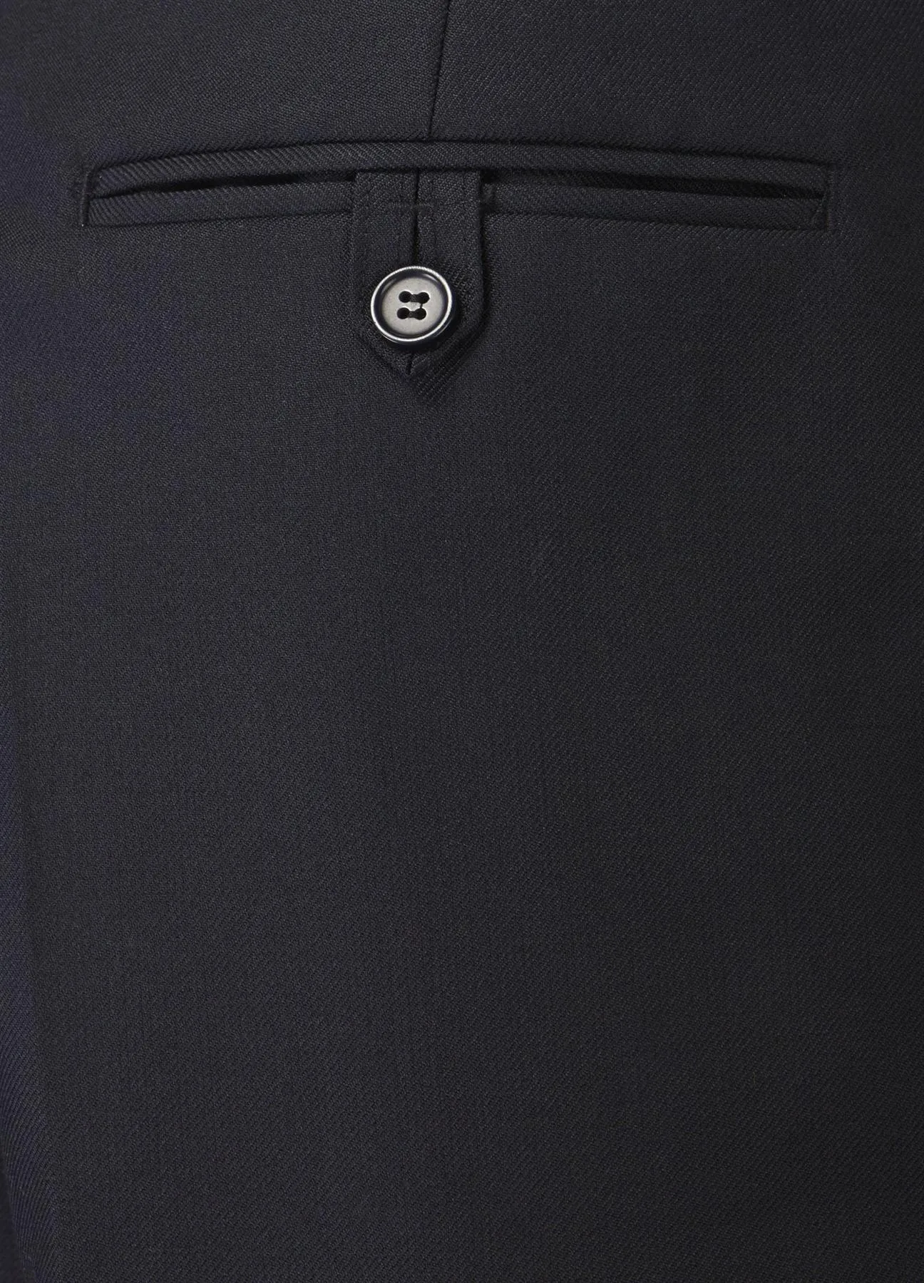 SKOPES Mens Extra Tall Wool Blend Formal Trousers in Navy (Wexford)