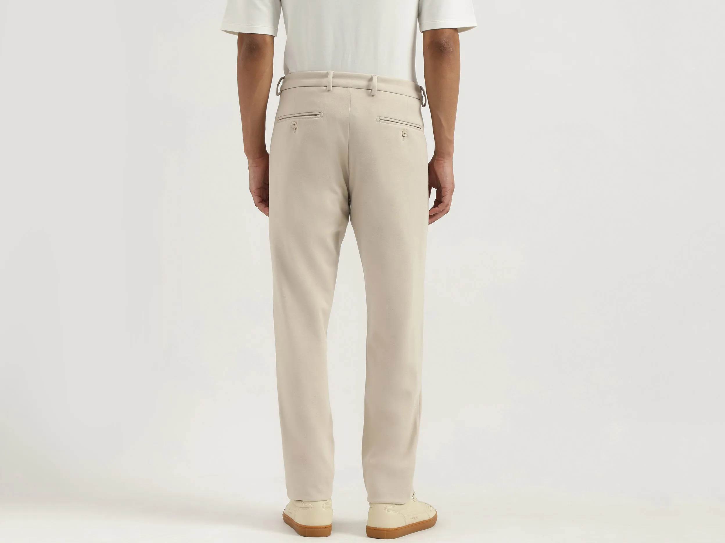 Solid Relaxed Trouser