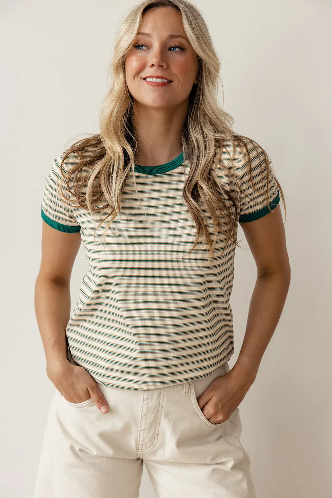 Stay With Me Striped Tee