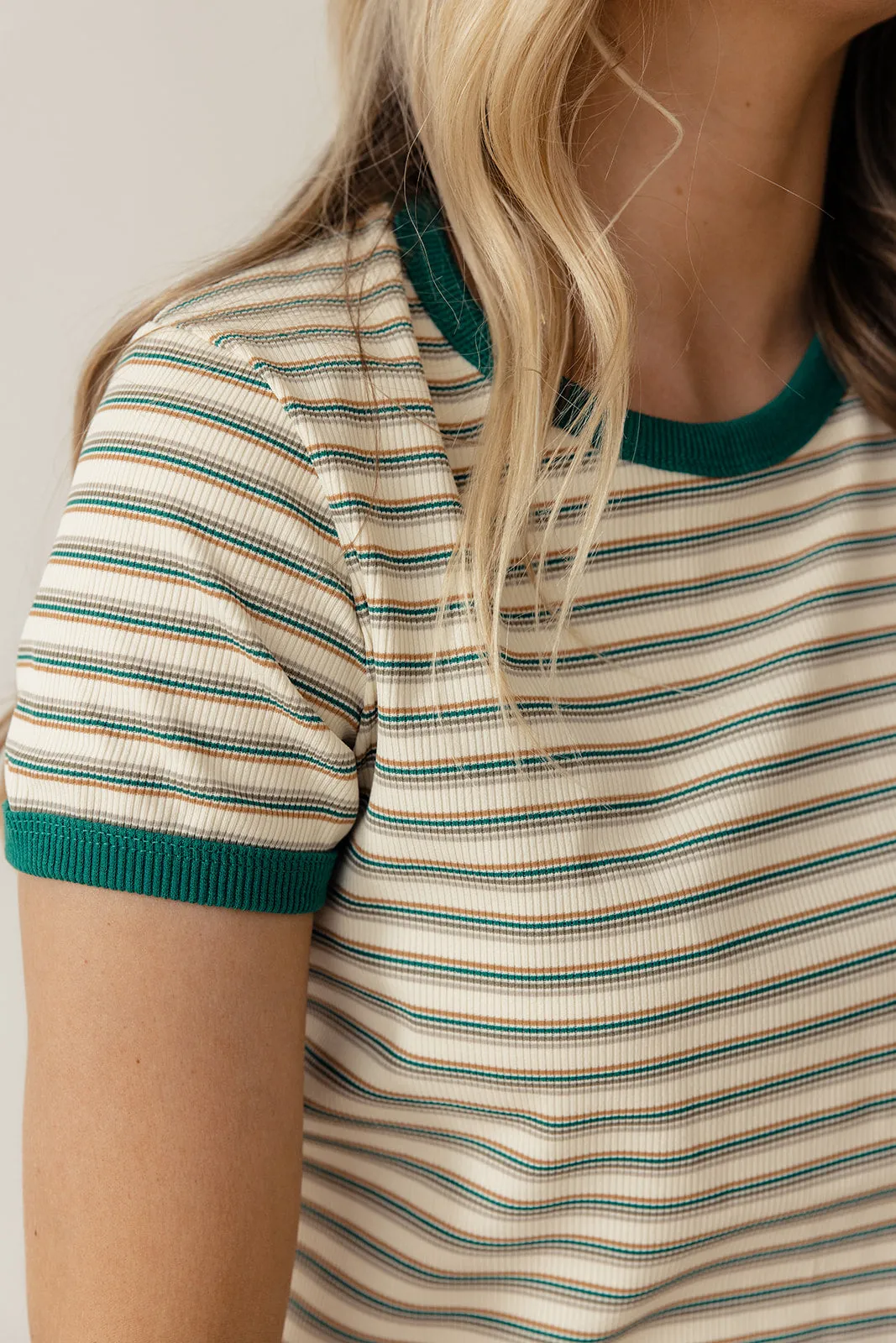 Stay With Me Striped Tee