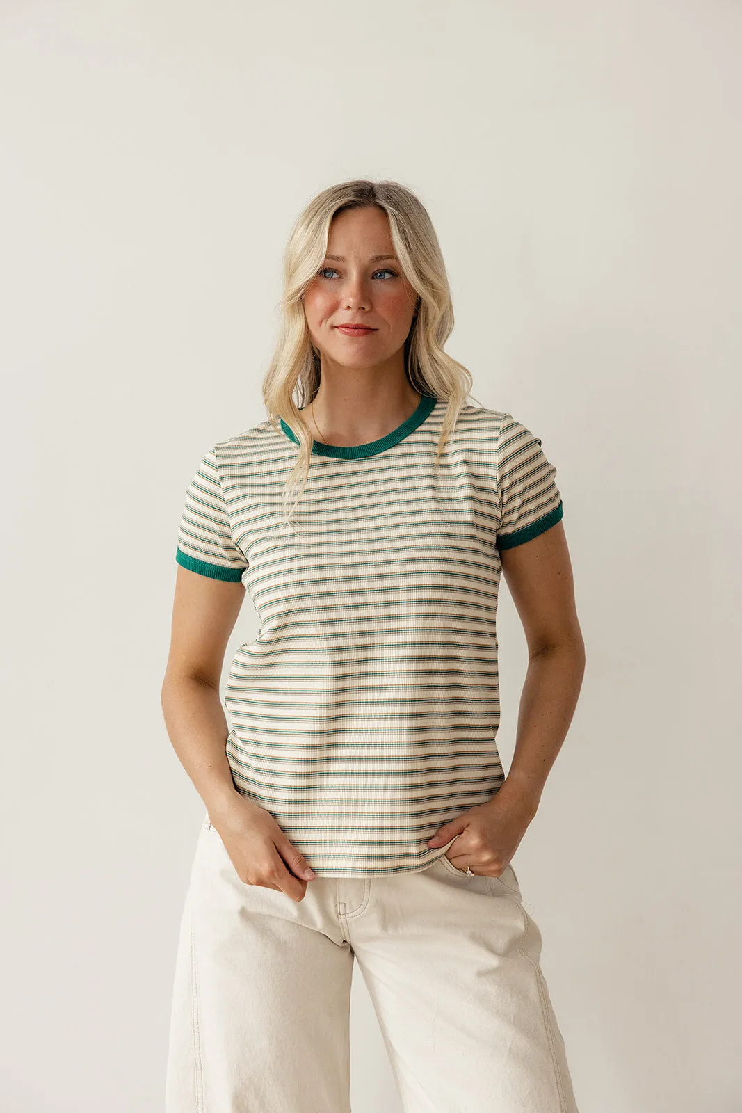 Stay With Me Striped Tee