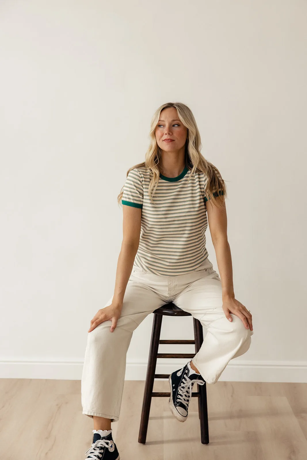 Stay With Me Striped Tee