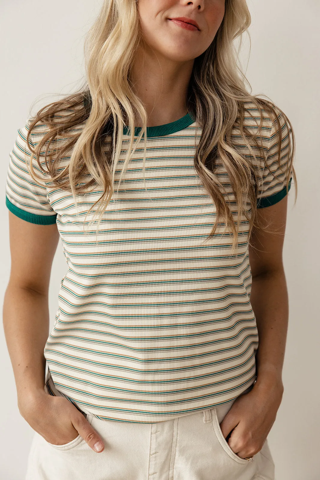 Stay With Me Striped Tee