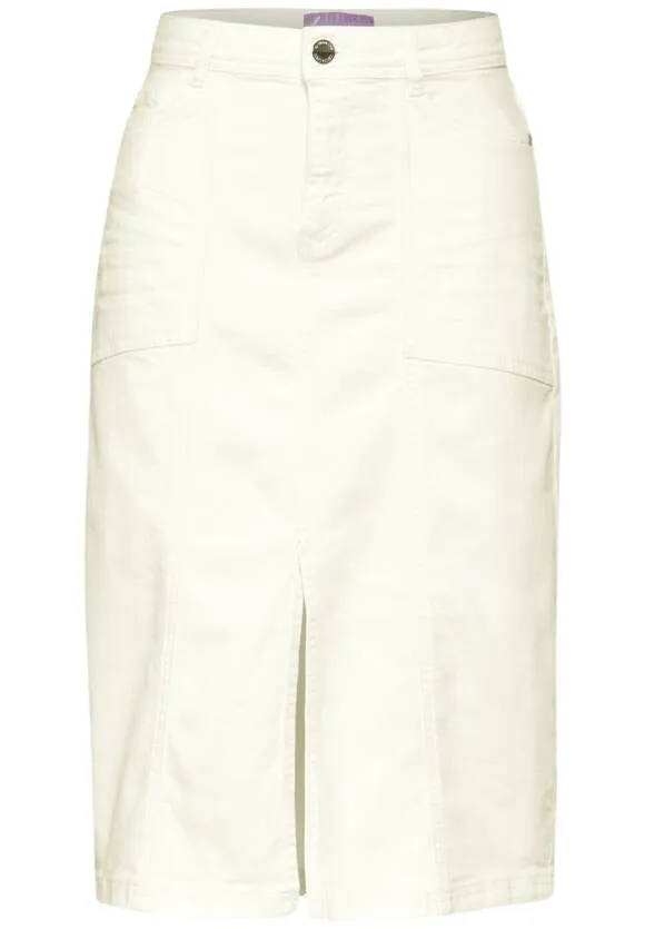 Street One Midi Denim skirt