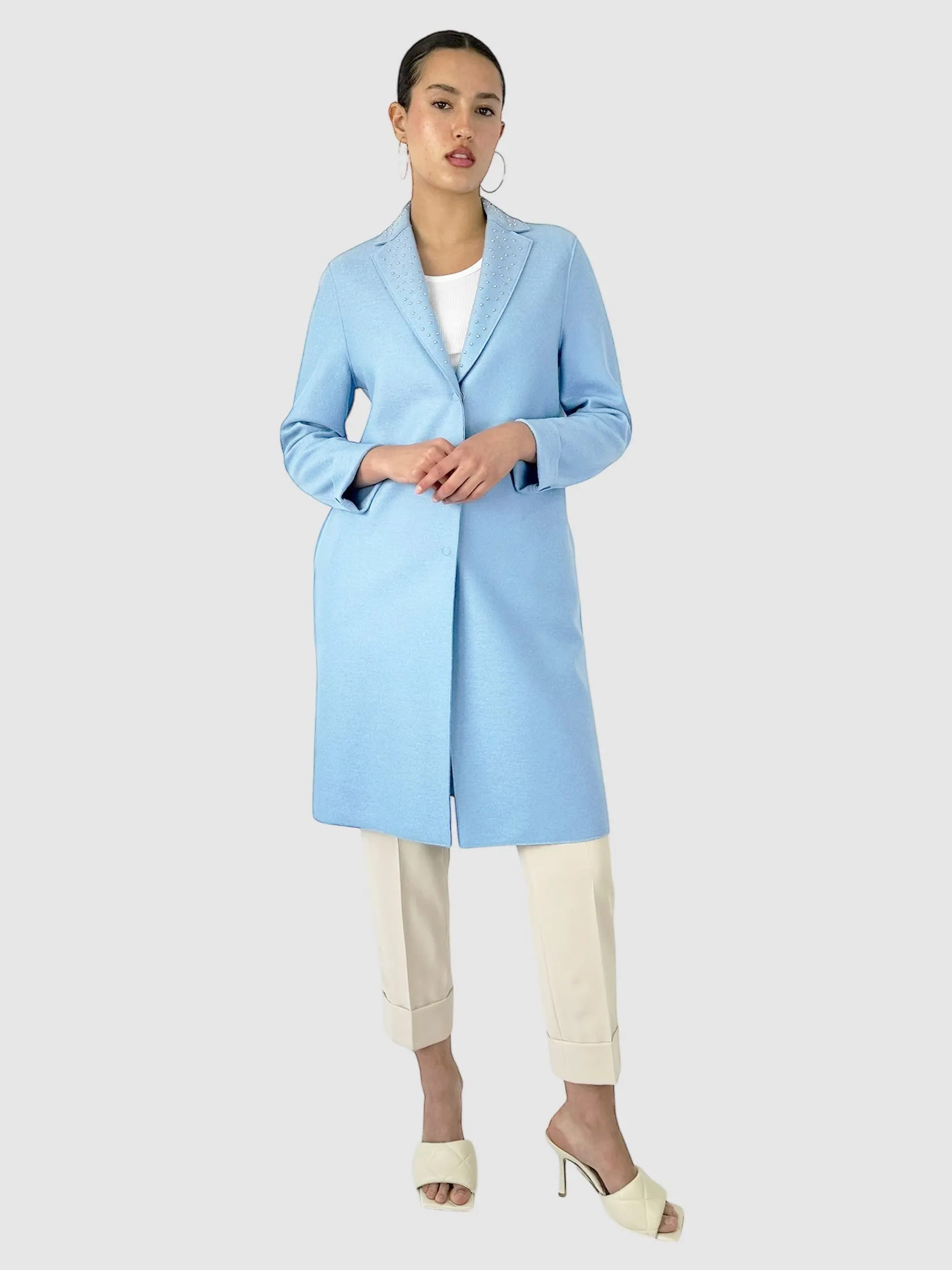 Studded Wool Coat