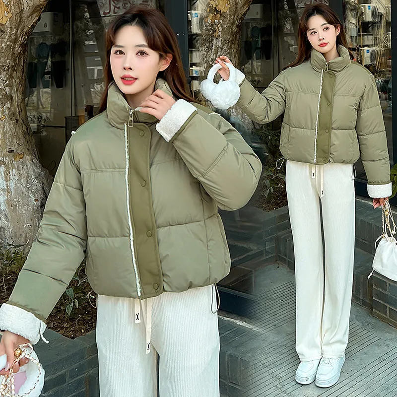 Stylish Quilted Women's Raincoat