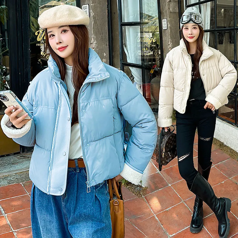 Stylish Quilted Women's Raincoat