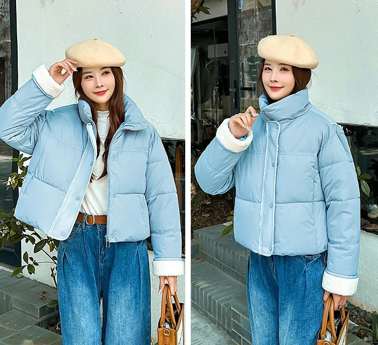 Stylish Quilted Women's Raincoat