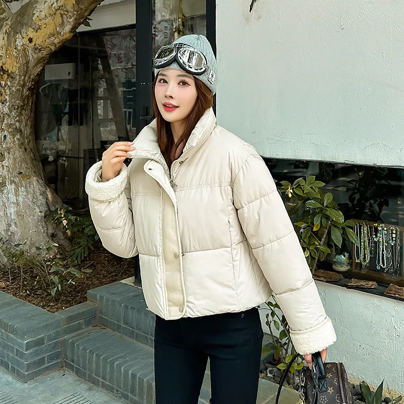 Stylish Quilted Women's Raincoat