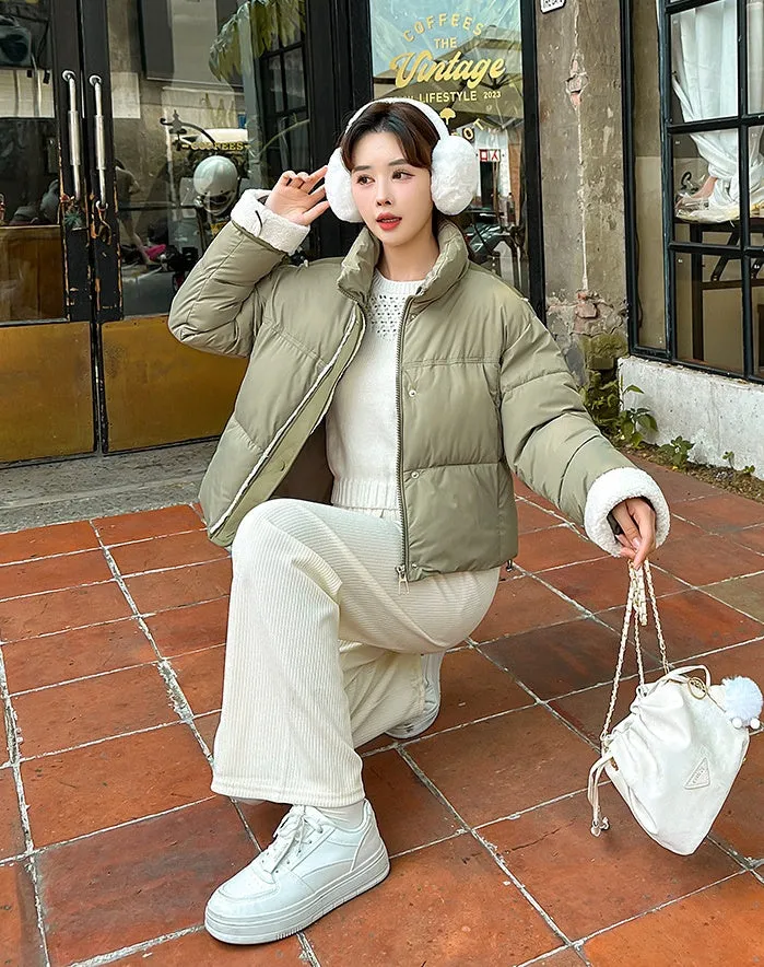 Stylish Quilted Women's Raincoat