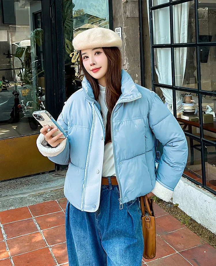 Stylish Quilted Women's Raincoat
