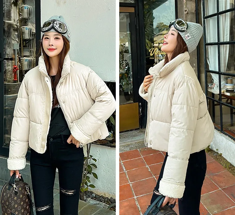 Stylish Quilted Women's Raincoat