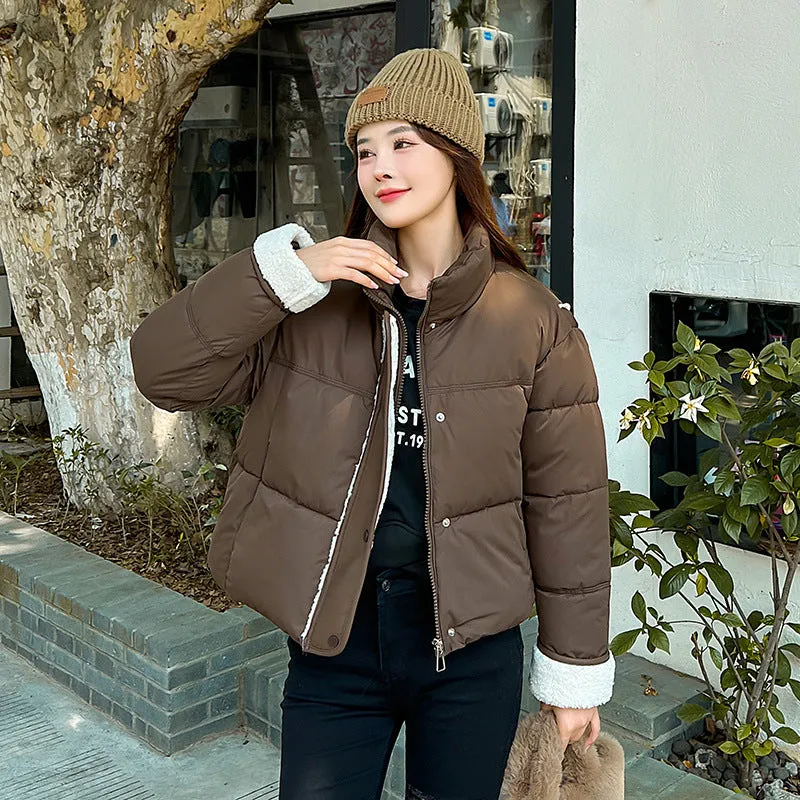 Stylish Quilted Women's Raincoat