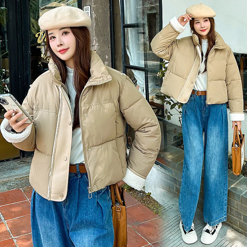 Stylish Quilted Women's Raincoat