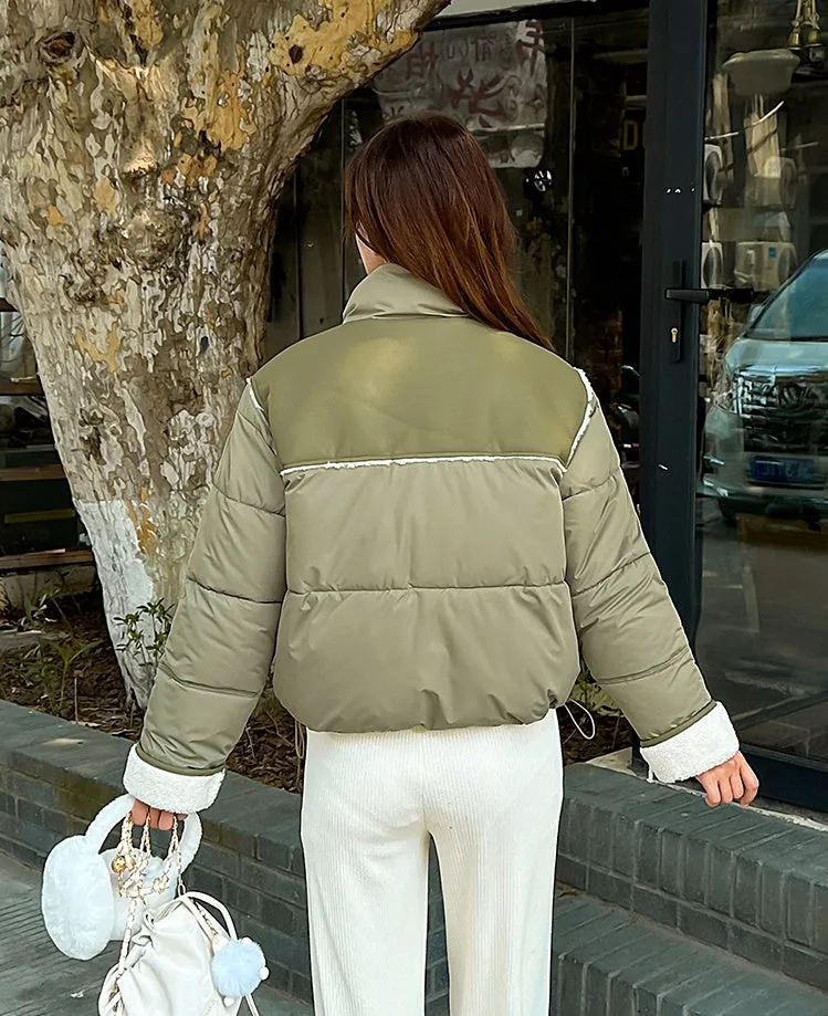 Stylish Quilted Women's Raincoat