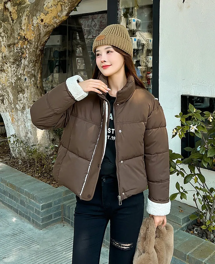 Stylish Quilted Women's Raincoat