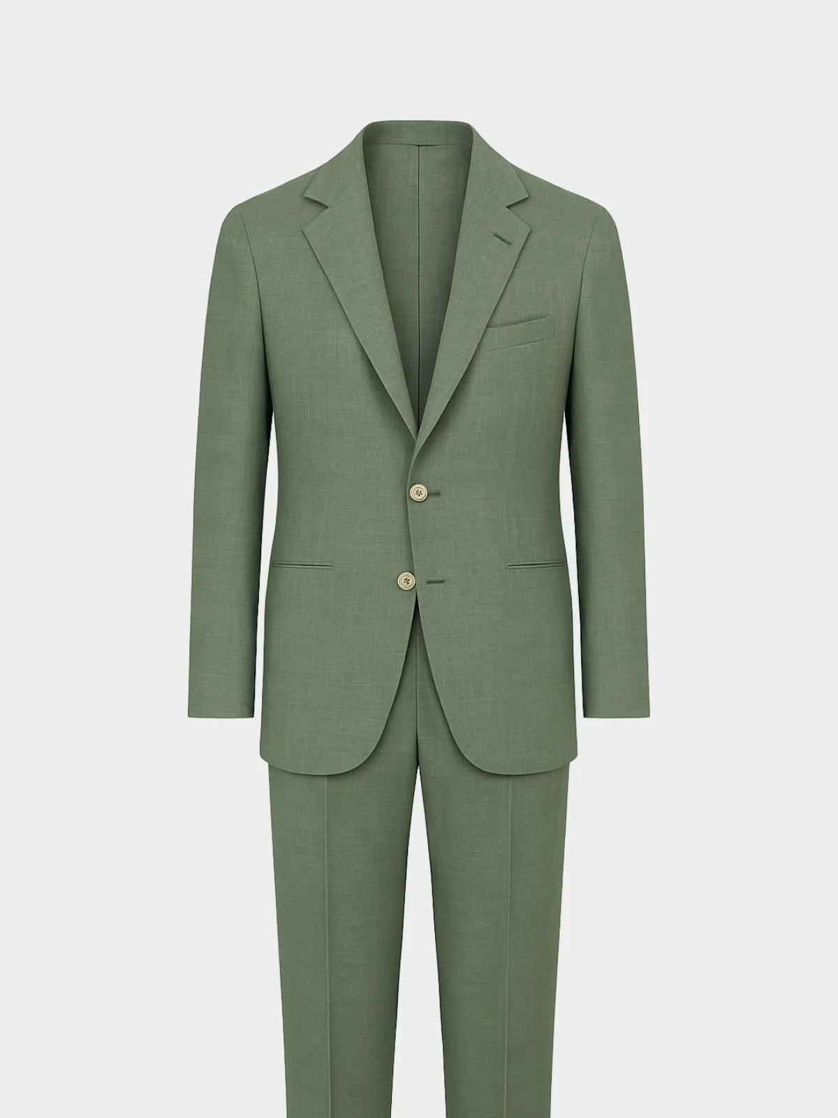 Suit Linen Blend - Sage Green