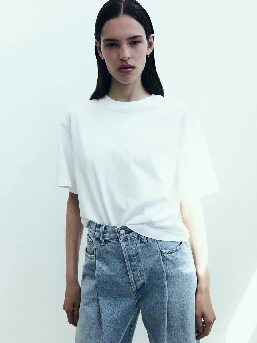 Sulma Tee in White