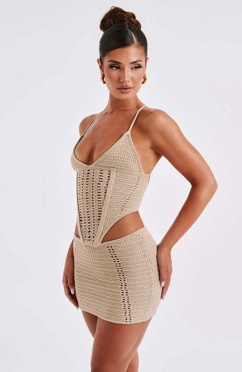 Sunlit Sands Mini Skirt
