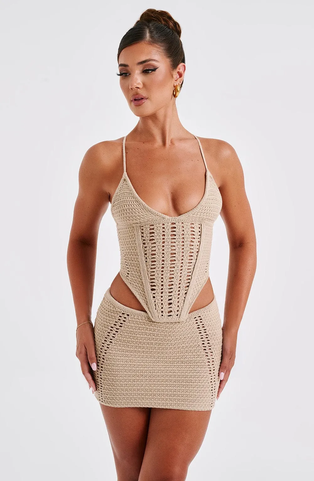 Sunlit Sands Mini Skirt