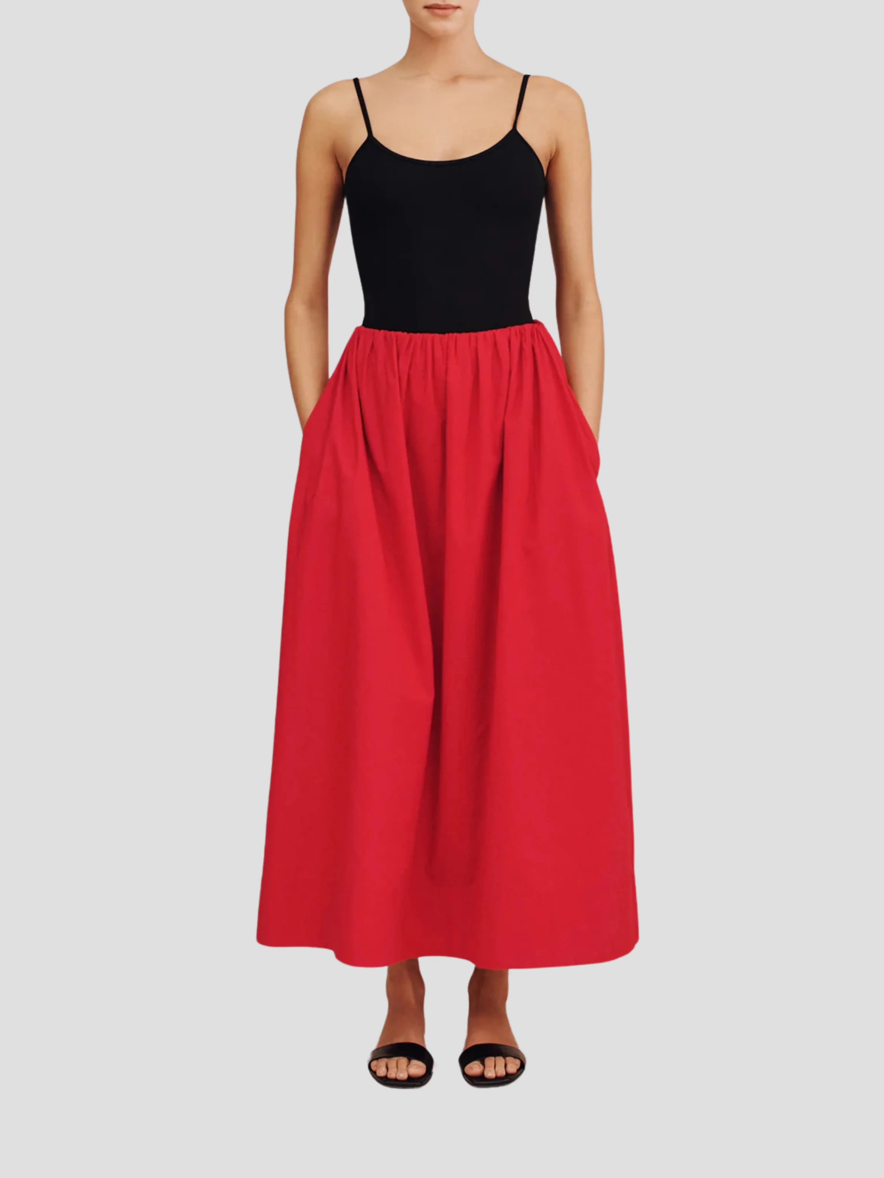 Sylvie Skirt in Ruby Red