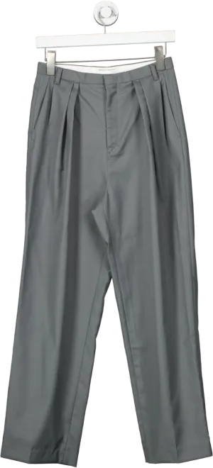 The Frankie SHop Understanding Grey Pleated Trousers UK S
