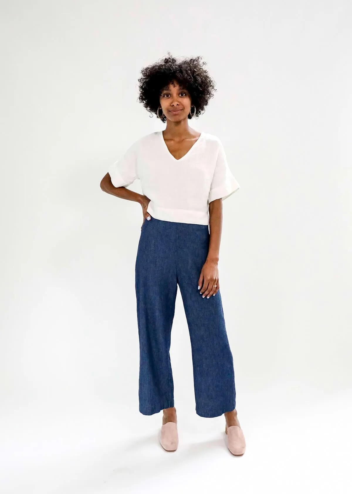 The June Top in Ivory