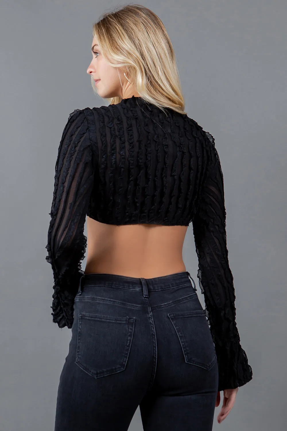 The Libby Ruffled Top