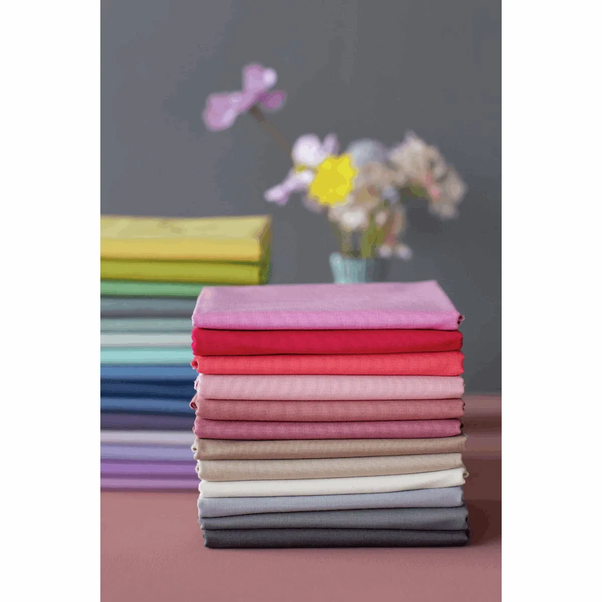 Tilda Solid Fabric | Dove White