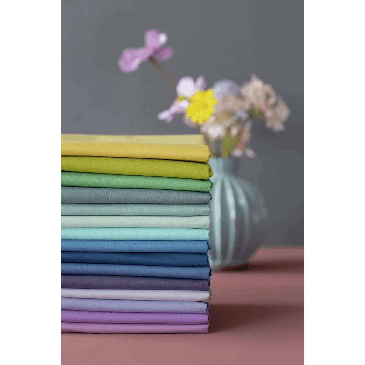 Tilda Solid Fabric | Pale Yellow