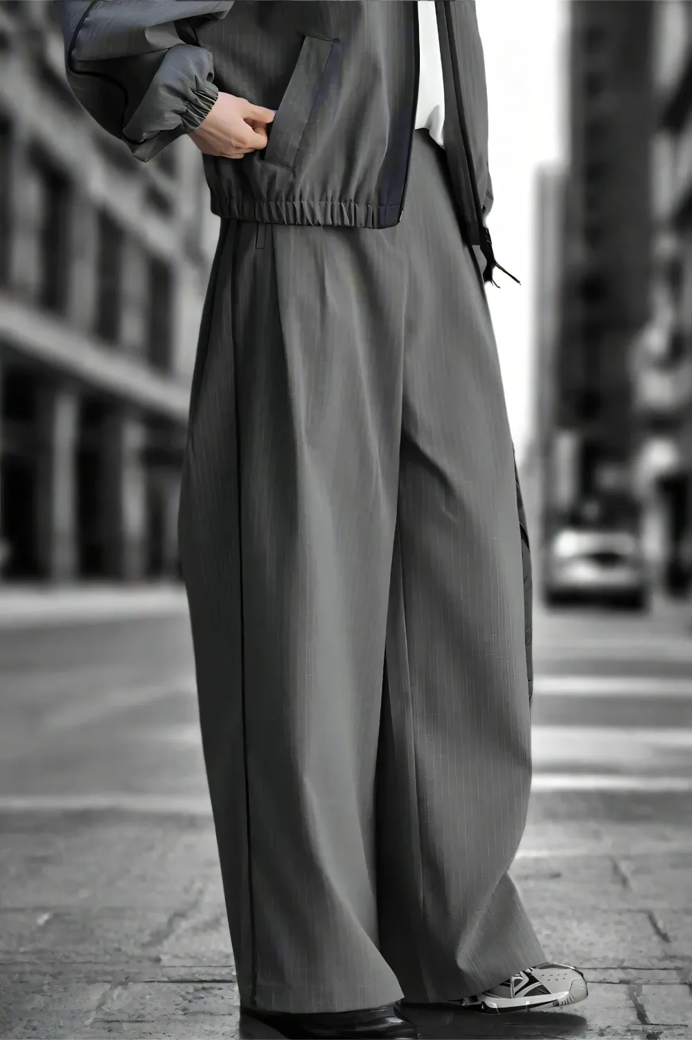 Urban Stride Wide-Leg Trousers
